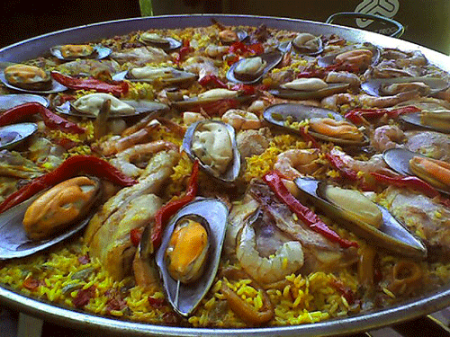 Paella catalane