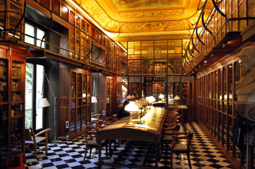 Bibliothèque du palais de Savassonna