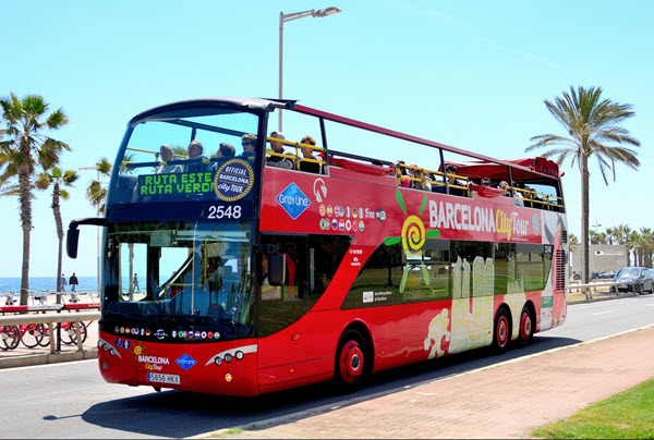 barcelona city tour bus